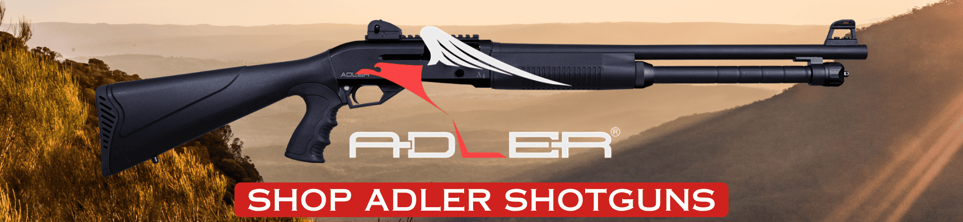 Adler Arms Shotguns Banner