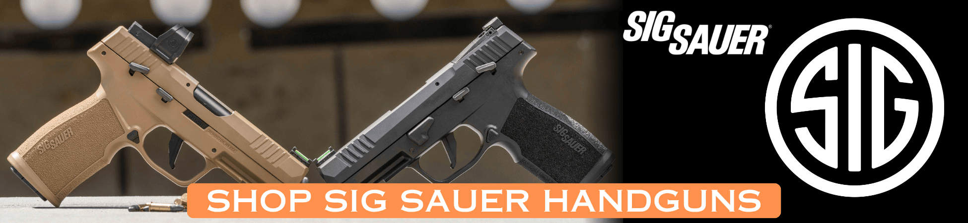Sig Sauer Handguns Banner